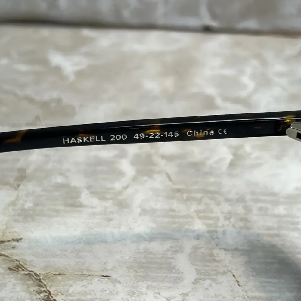 Warby Parker Eyeglasses Haskell 200 Tortoise Dark Brown 49-22-145 FRAMES ONLY